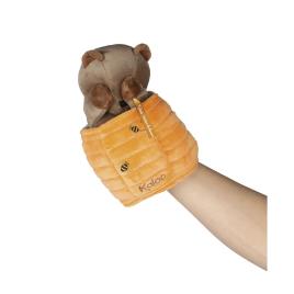 Kachoo Ted Bear Surprise Puppet 0-99 Years Multicolor