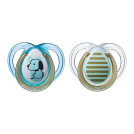 Moda Menino X2 0-6 Months Clear / Blue