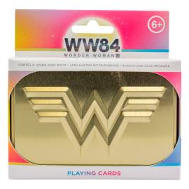 Wonder Woman 1984 Dc Comics Playing Cards One Size Gold