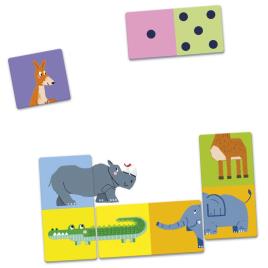Clementoni Animal Domino One Size Multicolor