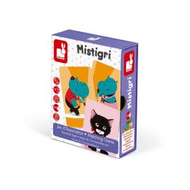 Janod Jogo De Correspondencia Mistigri 4-8 Years Multicolor