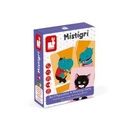 Janod Jogo De Correspondencia Mistigri 4-8 Years Multicolor