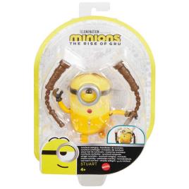 Minions Ascensão Do Gru Kung Fu Botão De Ação Ativado Stuart One Size Multicolor