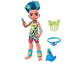 Boneca De Moda Pré-histórica Com Animal De Estimação Dinossauro Slate One Size Multicolour