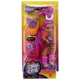 Cave Club Boneca De Moda Pré-histórica Com Animal De Estimação Dinossauro Roaralai One Size Multicolour