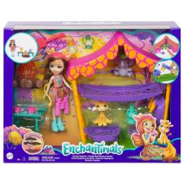 Enchantimals Conjunto De Brinquedos Para Dormir Savanna One Size Multicolor