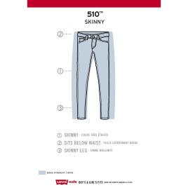 Calças Longas 510 Skinny 16 Years Burbank