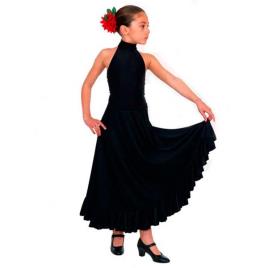 Happy Dance Vestido Longo Flamenco 46 Black