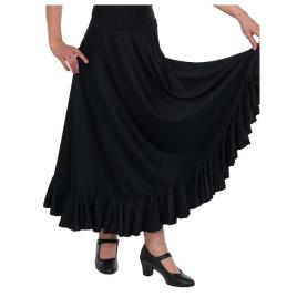 Vestido Longo Flamenco 46 Black