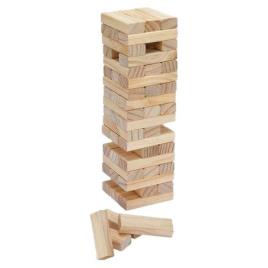 Torre De Madeira 57 Peças One Size Beige