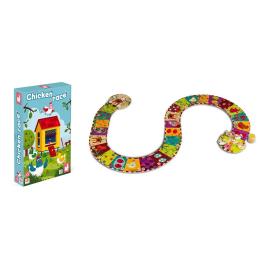 Janod Chicken Race Tour 3-99 Years Multicolor
