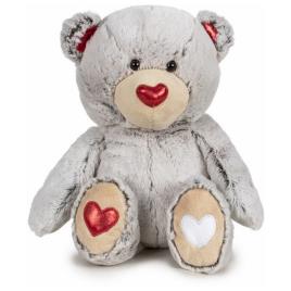 Urso Com Som Eu Te Amo 37 Cm One Size Grey