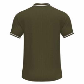 Joma Camisa Polo De Manga Curta Confort Ii 11-12 Years Olive / White
