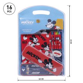 Cerda Group Conjunto De Papelaria Blister Mickey 6-12 Years Blue