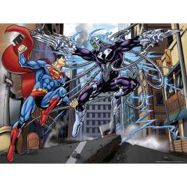 Prime 3d Quebra-cabeça Lenticular Superman Vs Braniac Dc Comics 500 Peças One Size Multicolor