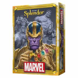 Jogo De Tabuleiro Splendor Marvel One Size Gold / Black / Red