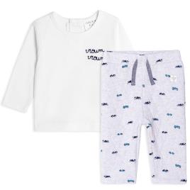 Carrement Beau Definir Y98137-m01 3 Months Grey
