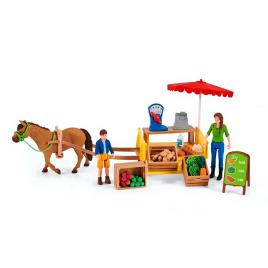 Farm World 42528 Mobile Farm Stand One Size Multicolor