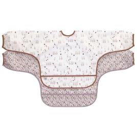 Babador Manga Vomprida 2 Unidades 12-24 Months Goose Lilac