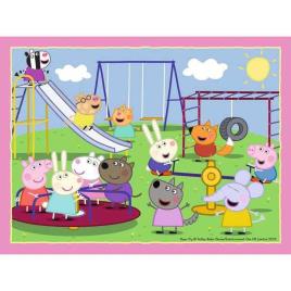 Ravensburger Quebra-cabeça Peppa Pig 4 72 Peças One Size Multicolor