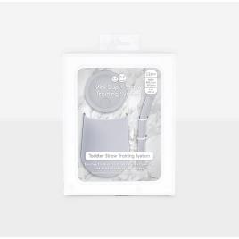 Caneca Mini Cup+straw 12 Months Light Grey