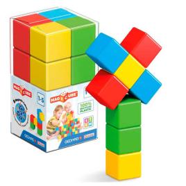 Cubo Magicube Green 8 Geomag 3-6 Years Multicolor