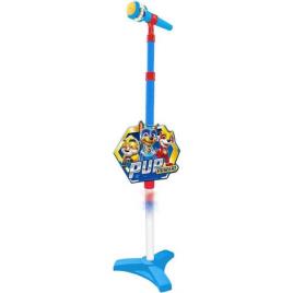 Microfone Com Amplifi E Conexão Mp3 Paw Patrol 3-6 Years Multicolor