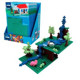 Pacote De Construção Plus Plus 2 Bases 5-8 Years Multicolor