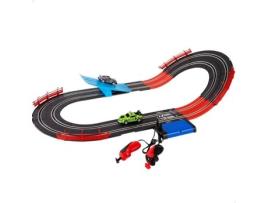 Pista SPEED & GO de corrida com 2 carros