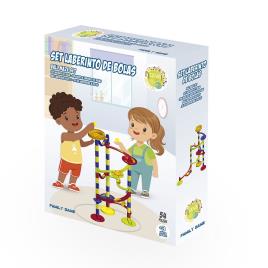 Labirinto De Set 54 Peça Bolas 3-6 Years Multicolor