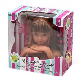 Busto De Menina Com Cabeleireiro Set 3-6 Years Multicolor