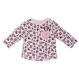 Camiseta De Manga Comprida Minnie 18 Months Pink