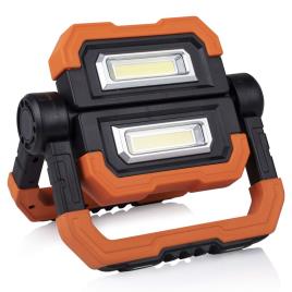 Smartwares Lâmpada de trabalho LED Borboleta recarregável 1000lm