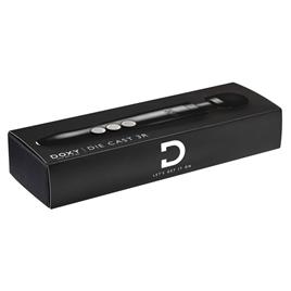 Massageador Varinha Die Cast 3R Wand  Preto