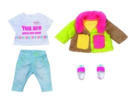 BABY BORN DELUXE COLOUR COAT CONJUNTO DE ROUPA DE.