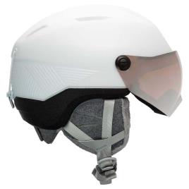 Mulher Capacete Fit Visor Impacts S-M White