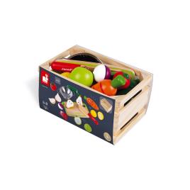 Janod Conjunto Maxi De Frutas E Vegetais 3-8 Years Multicolor