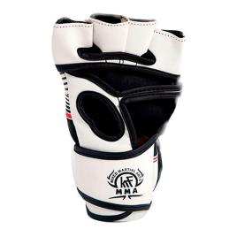 Luvas De Combate De Alça Dupla Gel Eva M White / Black / Red