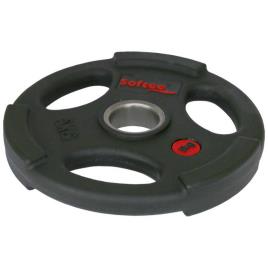 Urethane Olympic Plate 10 kg Black