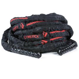 Battle Rope With Cover 12 M 3.8 cm Black / Red