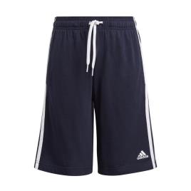 Adidas Calças Curtas Essentials 3-stripes 140 cm Legend Ink / White