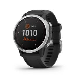 fenix 6s Solar prata / preto