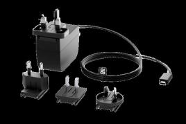 Alimentador 5.1V 3A USB-C Oficial p/  Pi 4 Modelo B - Preto