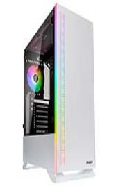 Caixa ATX Zalman S5 RBG Branca