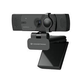 Webcam Conceptronic AMDIS07B 4K C/ Duplo Microfone
