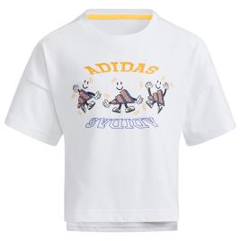 Camiseta Manga Curta Lg Cot 128 cm White