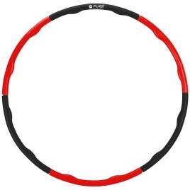Dobrável Hula Hoop One Size Black / Red