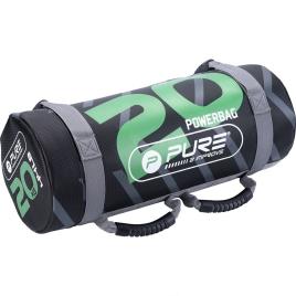 Pure2improve Power Bag 20 Kg 20 kg Black / Green