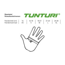 Tunturi Luvas Treino Pro Gel L Dark Green / Grey / Black