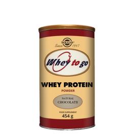 Solgar Whey To Go - Proteína Soro de Leite em pó Chocolate 454g